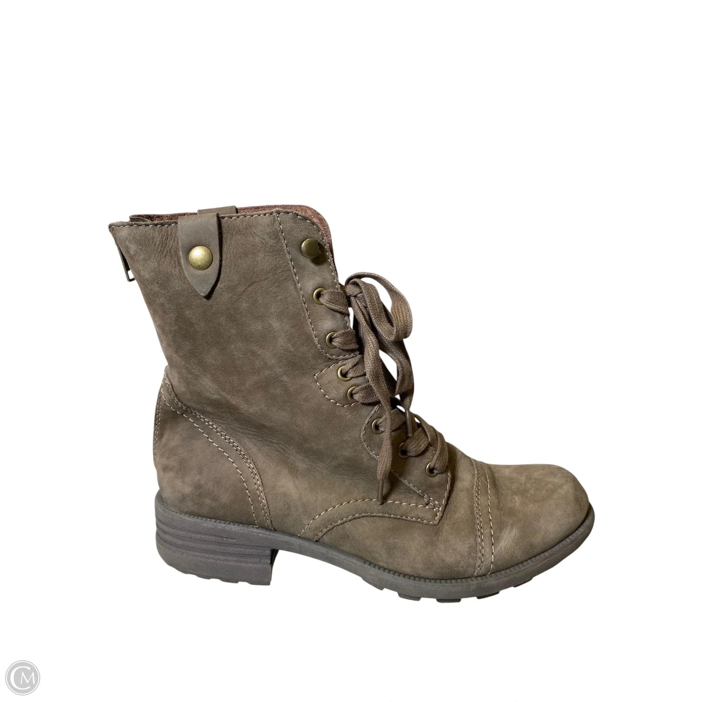 Boots Mid-calf Flats By Rockport In Brown, Size: 8