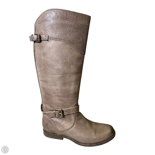 Boots Designer By Frye In Brown, Size: 7