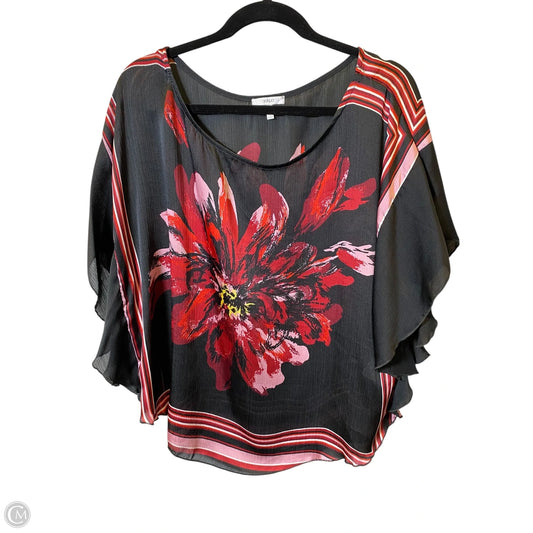 Top Short Sleeve By Halo In Multi-colored, Size: Xl