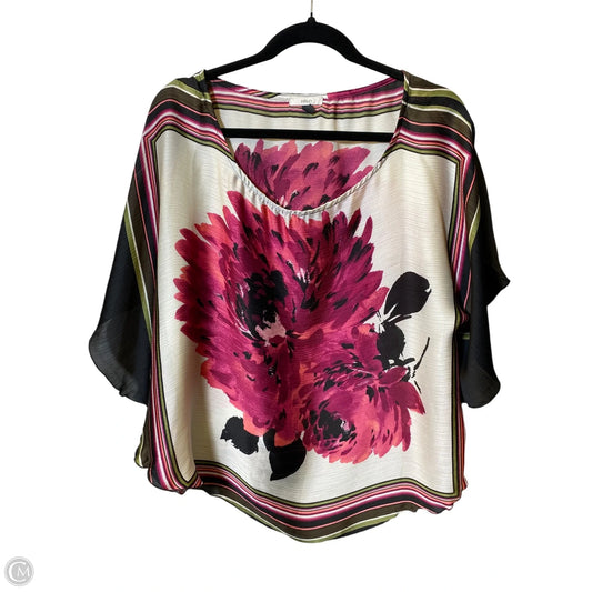 Top Short Sleeve By Halo In Multi-colored, Size: Xl