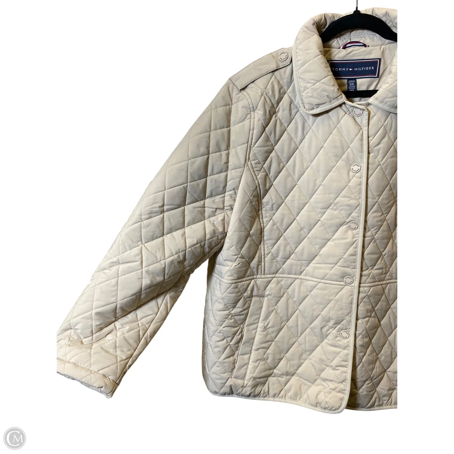 Jacket Other By Tommy Hilfiger In Beige, Size: Xxl