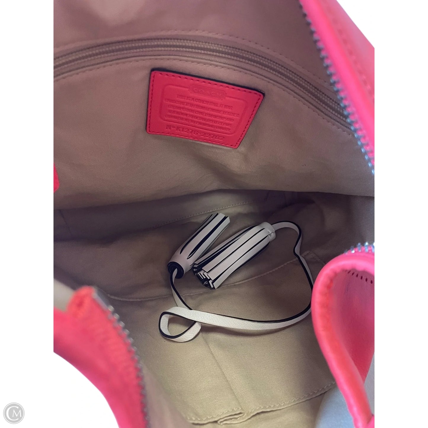 Handbag Designer By Coach, Size: Medium