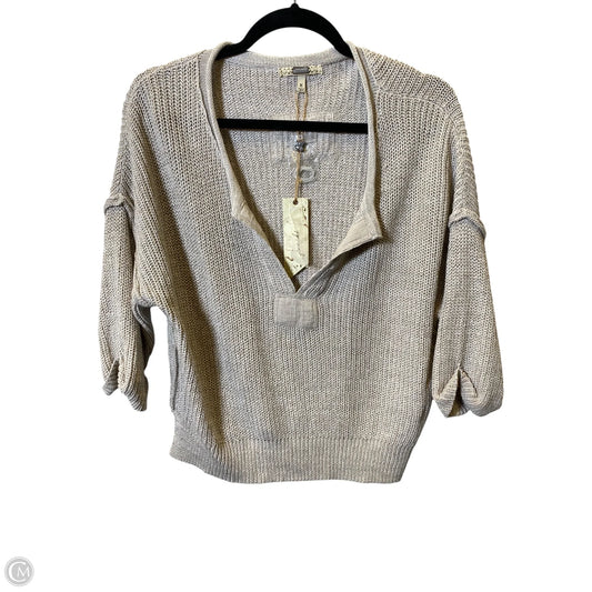 Top 3/4 Sleeve By Clothes Mentor In Grey, Size: M