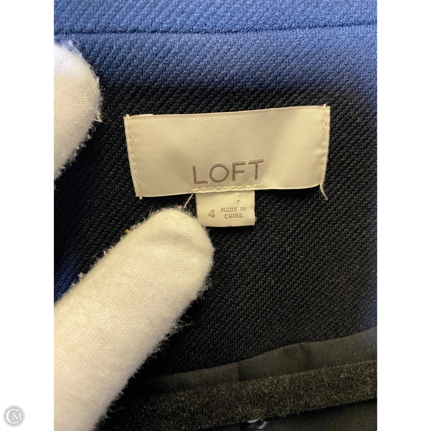 Blazer By Loft In Black, Size: 4