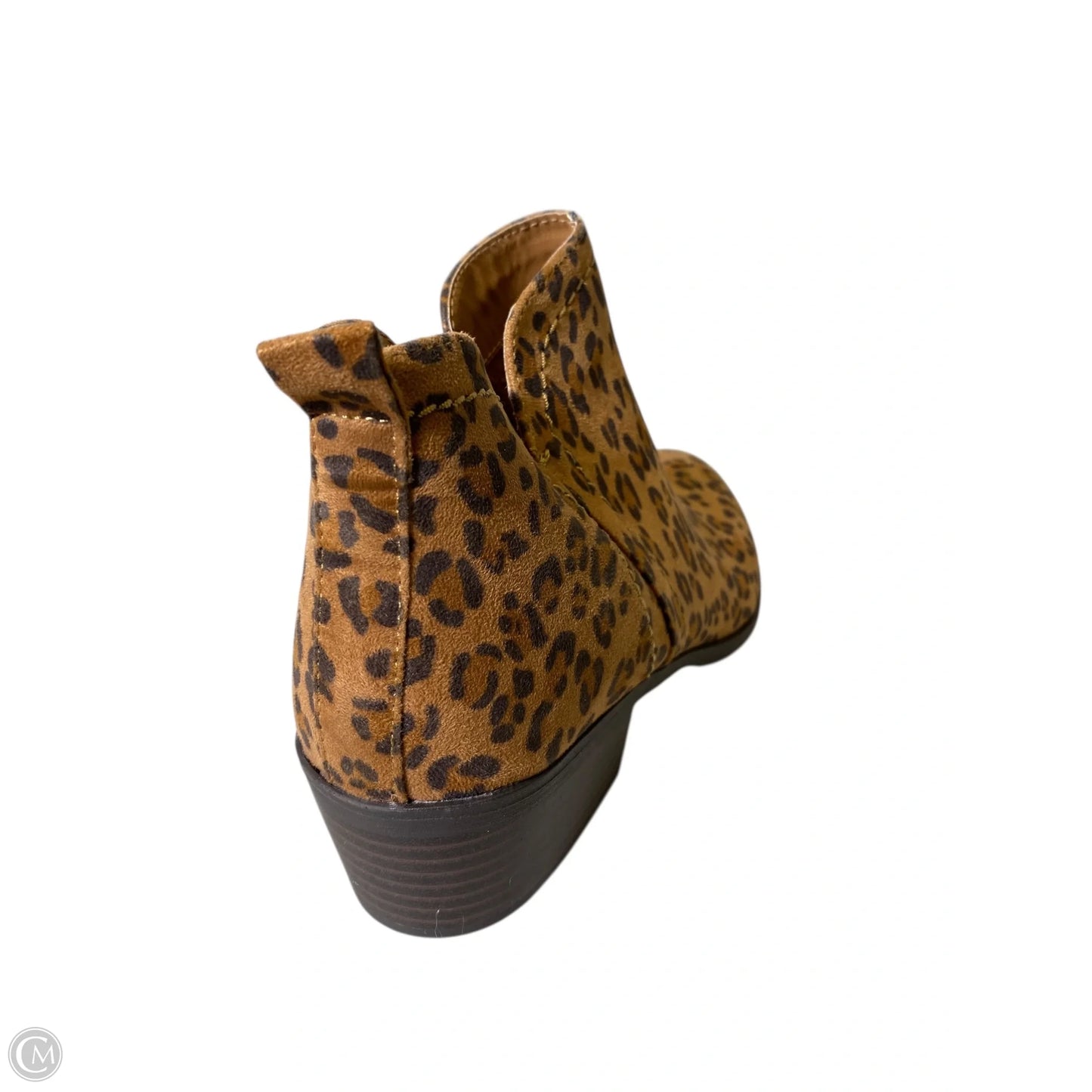 Boots Ankle Flats By Mia In Animal Print, Size: 8.5