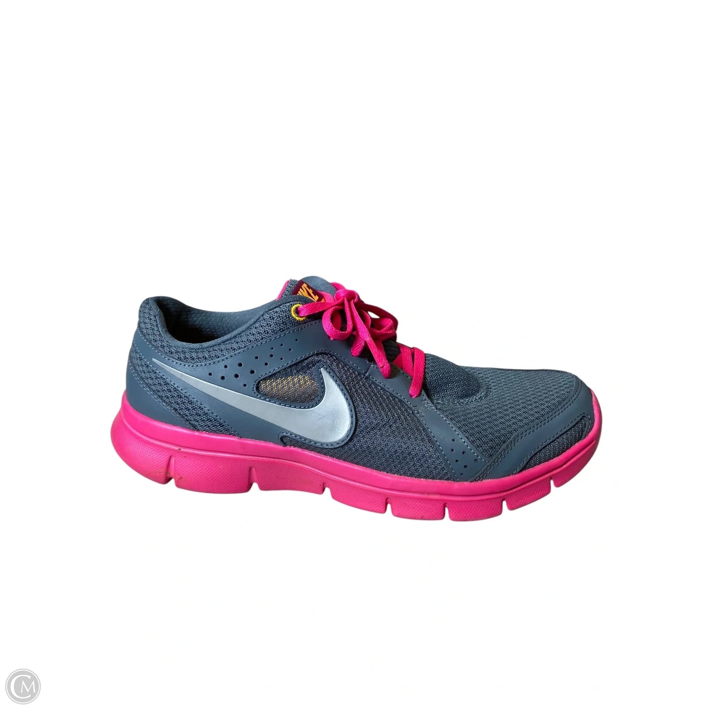 Shoes Athletic By Nike In Grey & Pink, Size: 9.5