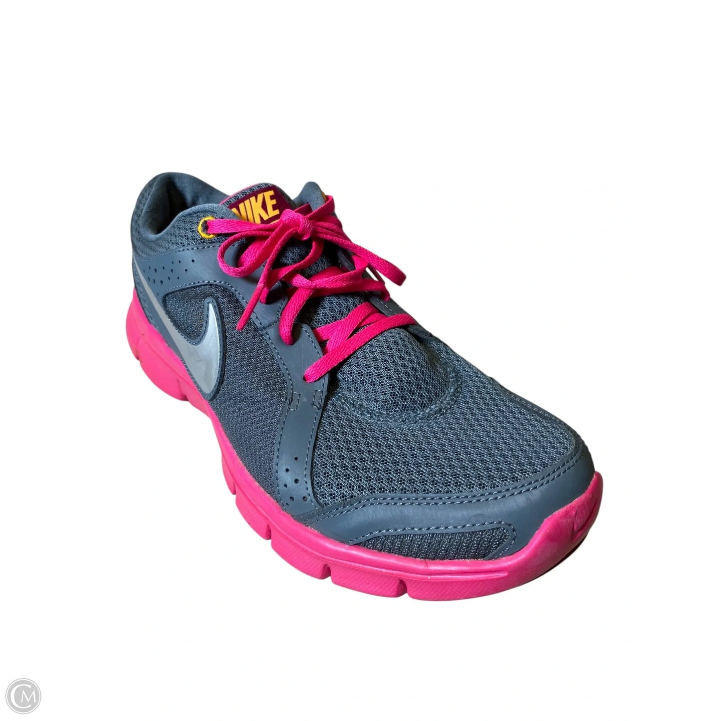 Shoes Athletic By Nike In Grey & Pink, Size: 9.5