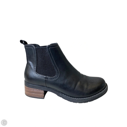 Boots Ankle Heels By Eastland In Black, Size: 7