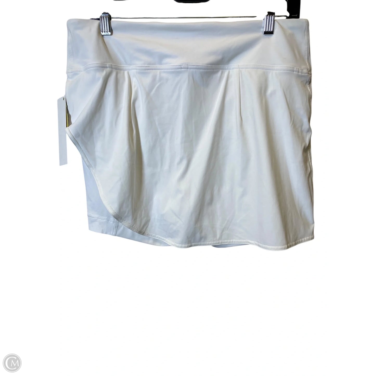 Athletic Skort By Lululemon In White, Size: 10