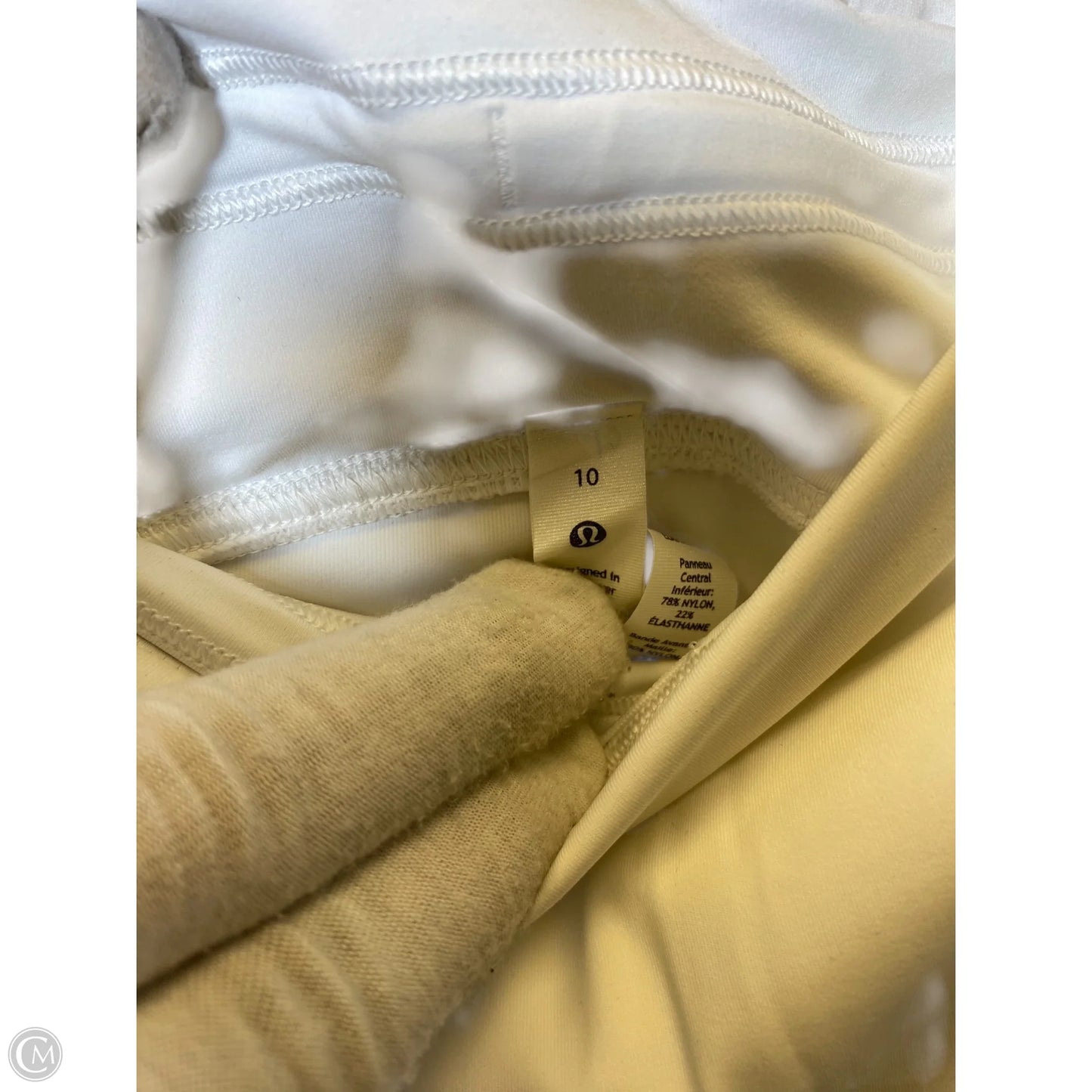 Athletic Skort By Lululemon In White, Size: 10