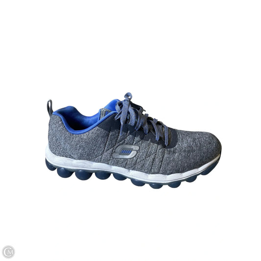 Shoes Flats By Skechers In Blue & Grey, Size: 7.5