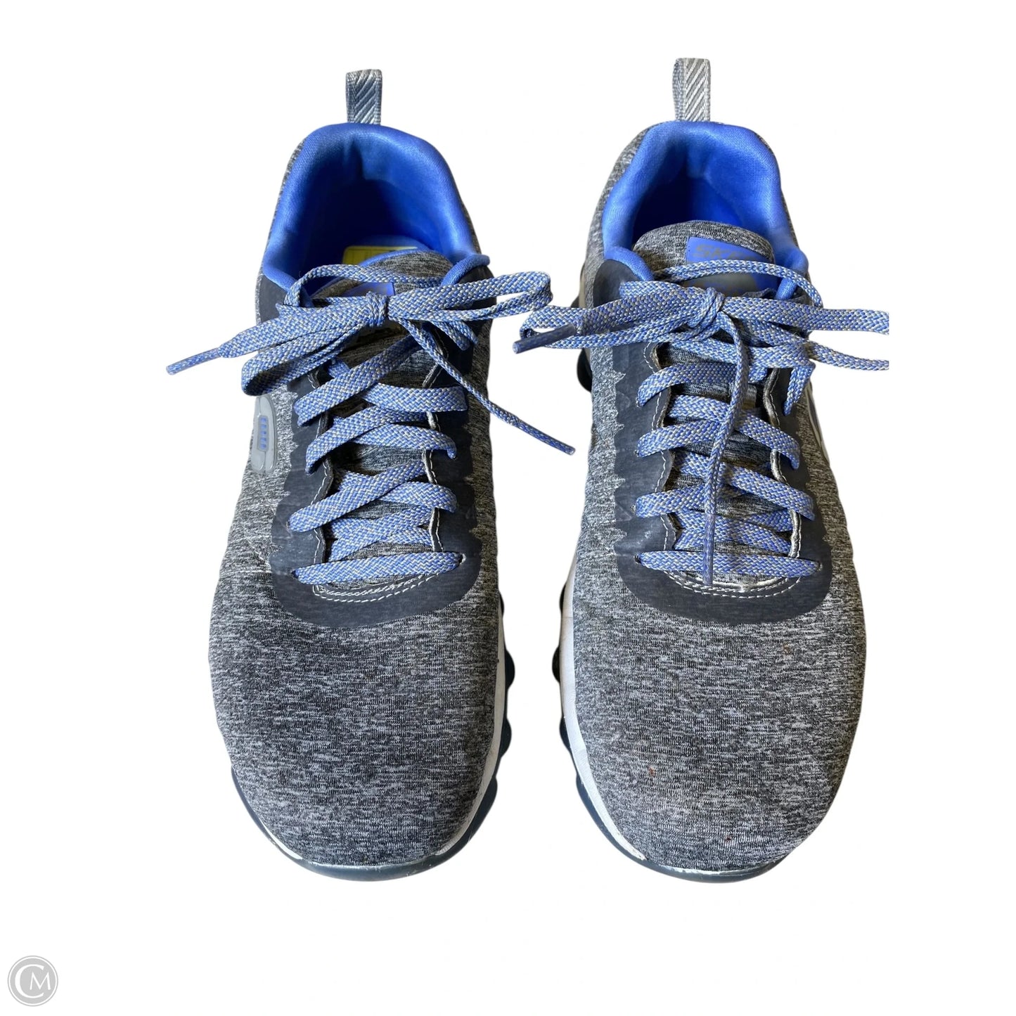 Shoes Flats By Skechers In Blue & Grey, Size: 7.5
