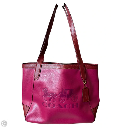 Handbag Designer By Coach, Size: Medium