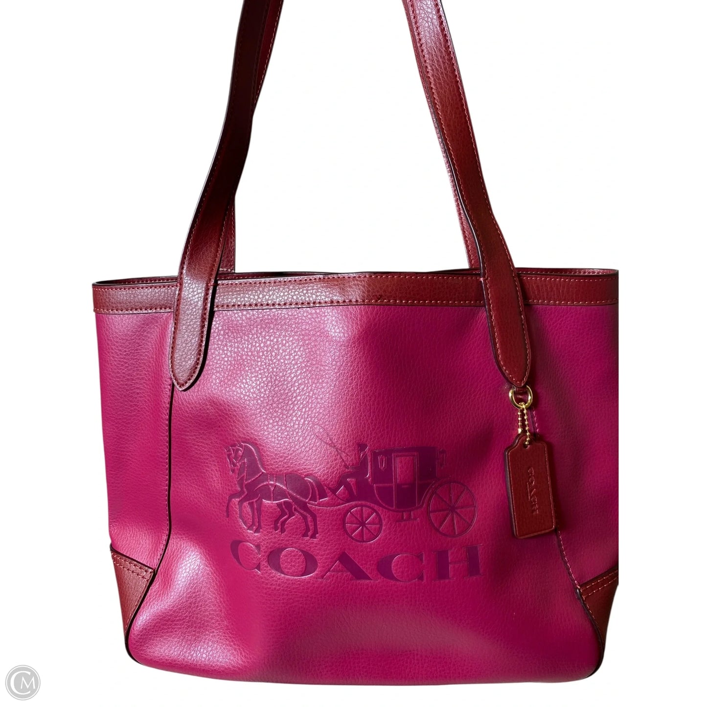 Handbag Designer By Coach, Size: Medium