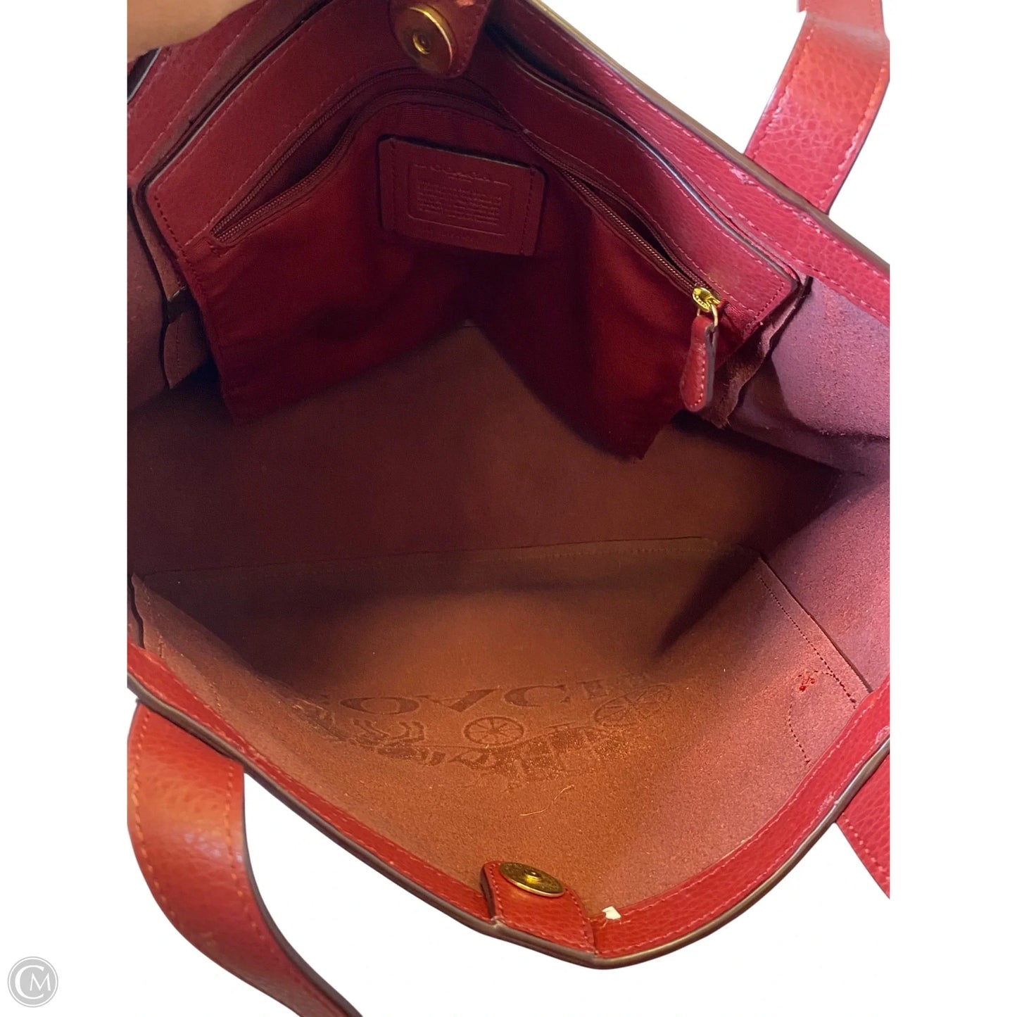 Handbag Designer By Coach, Size: Medium