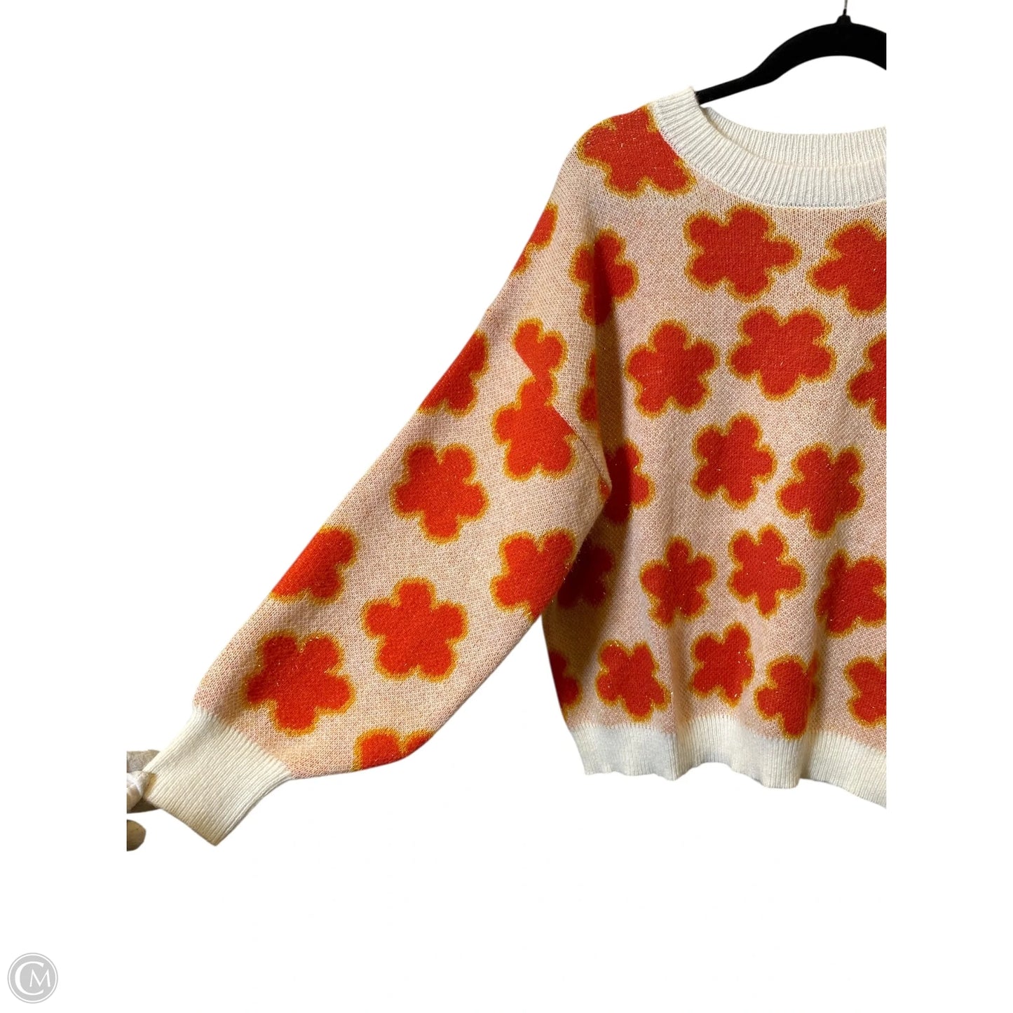 Sweater By Peach Love Cream California In Multi-colored, Size: S