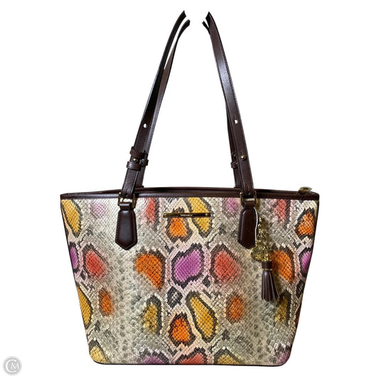 Handbag Designer By Brahmin, Size: Medium