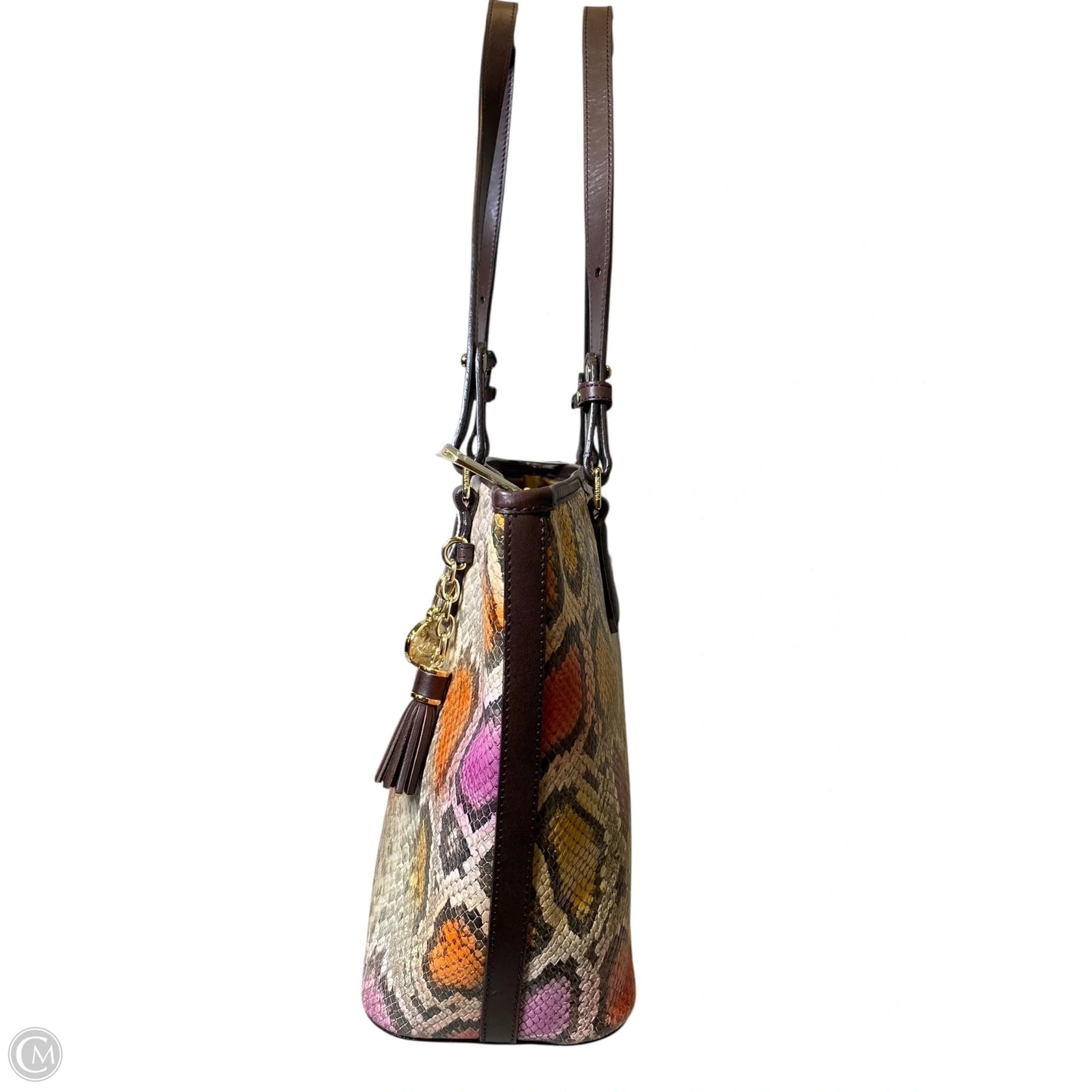 Handbag Designer By Brahmin, Size: Medium