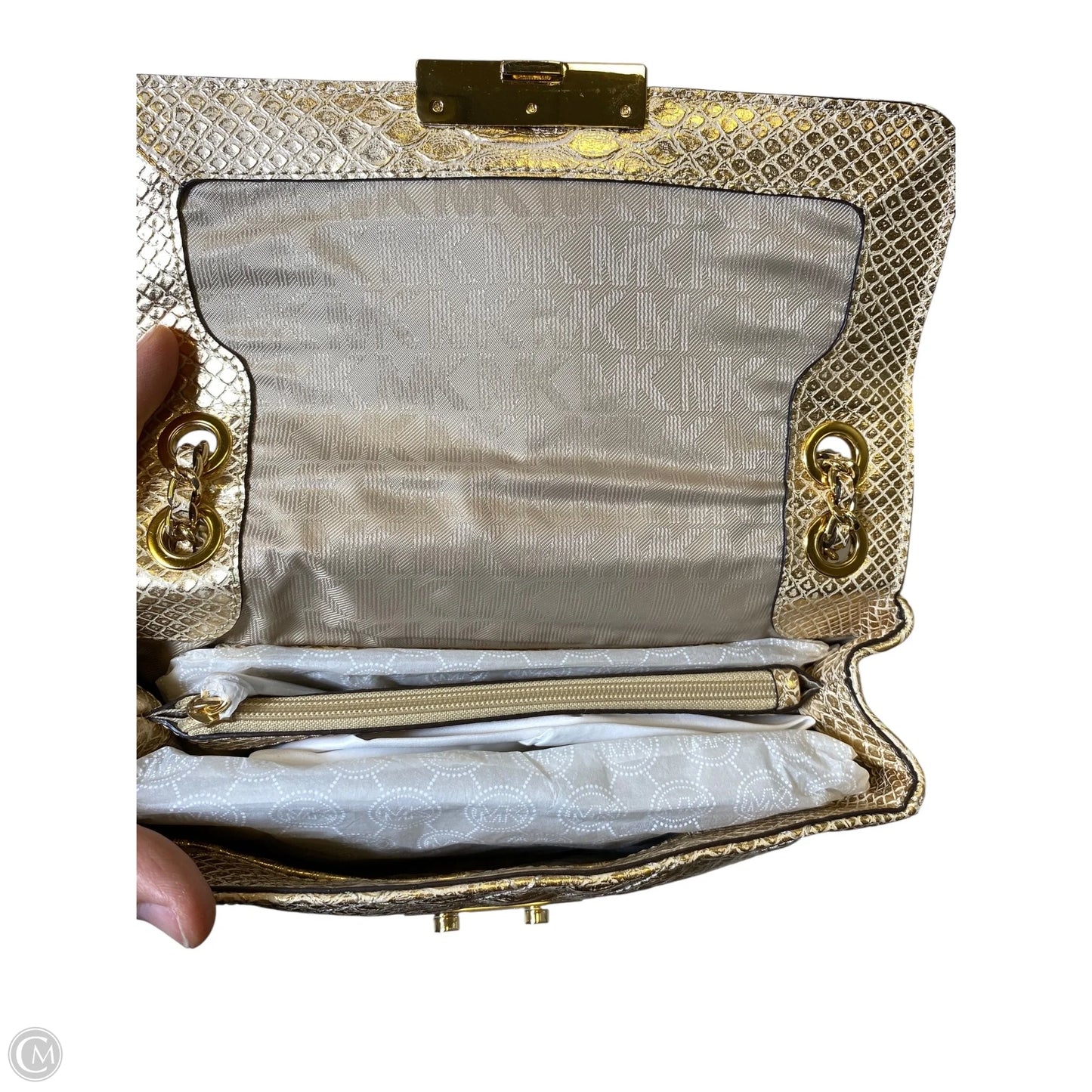 Handbag Designer By Michael Kors, Size: Medium