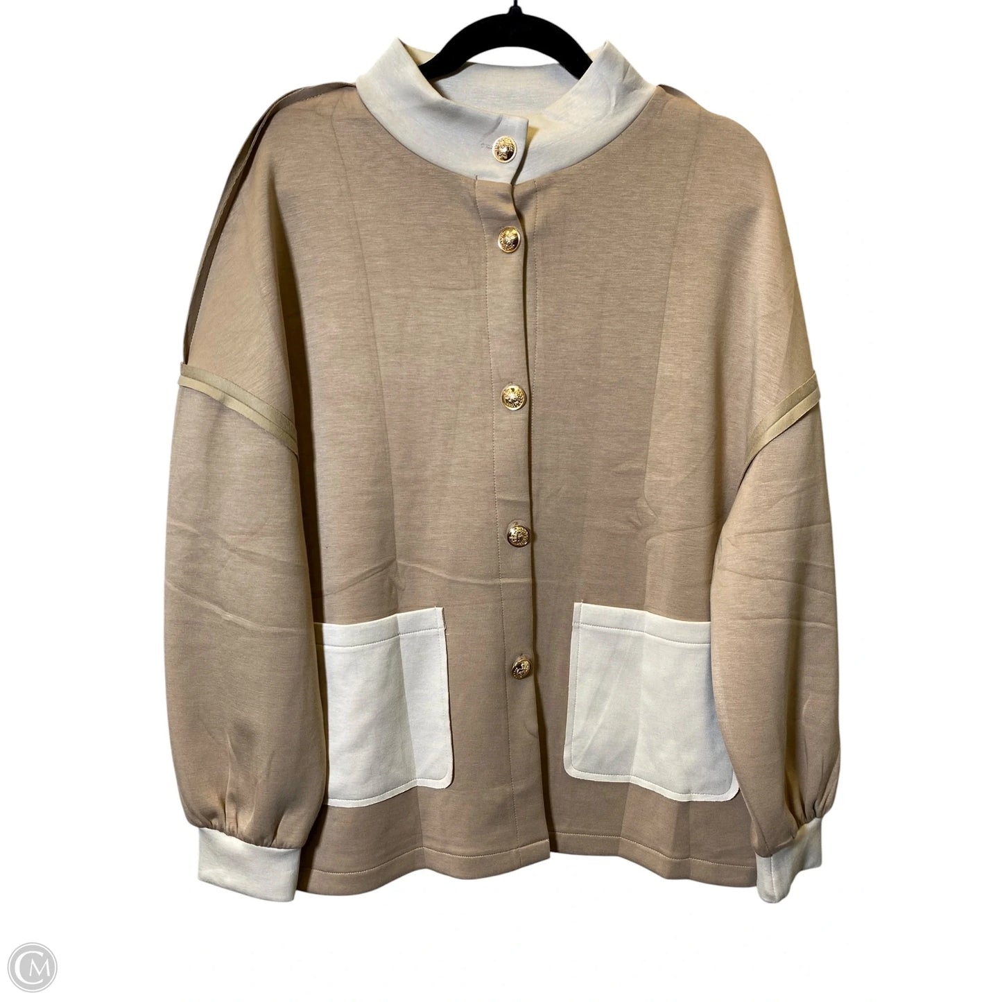 Jacket Other By Clothes Mentor In Beige, Size: S