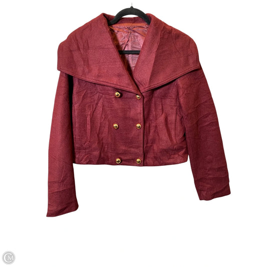 Jacket Other By Clothes Mentor In Maroon, Size: M