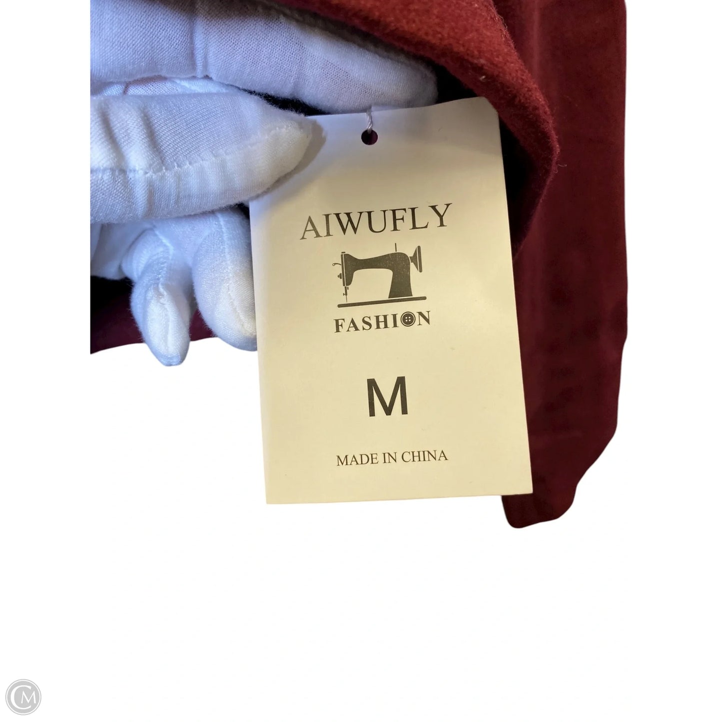 Jacket Other By Clothes Mentor In Maroon, Size: M