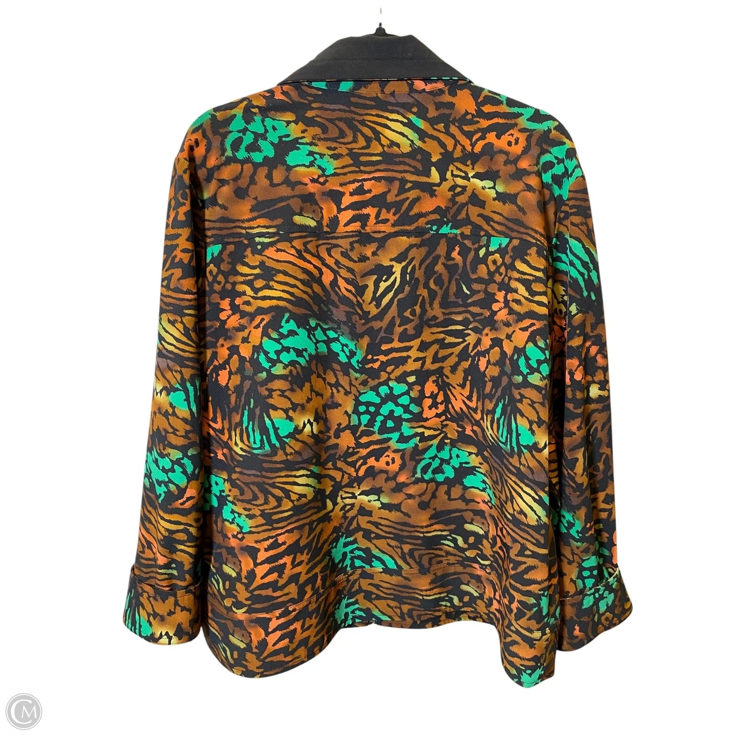 Jacket Other By Zenergy By Chicos In Animal Print, Size: Xl