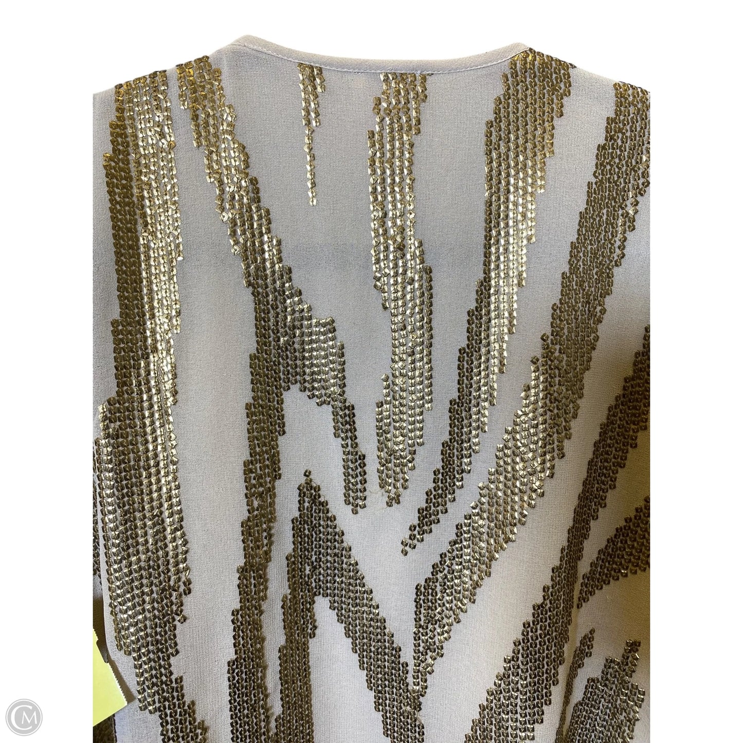 Cardigan By Chicos In Gold, Size: L