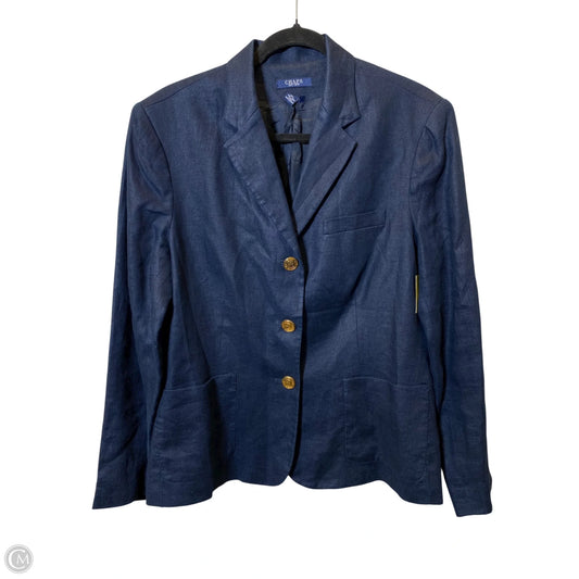 Blazer By Chaps In Navy, Size: 16