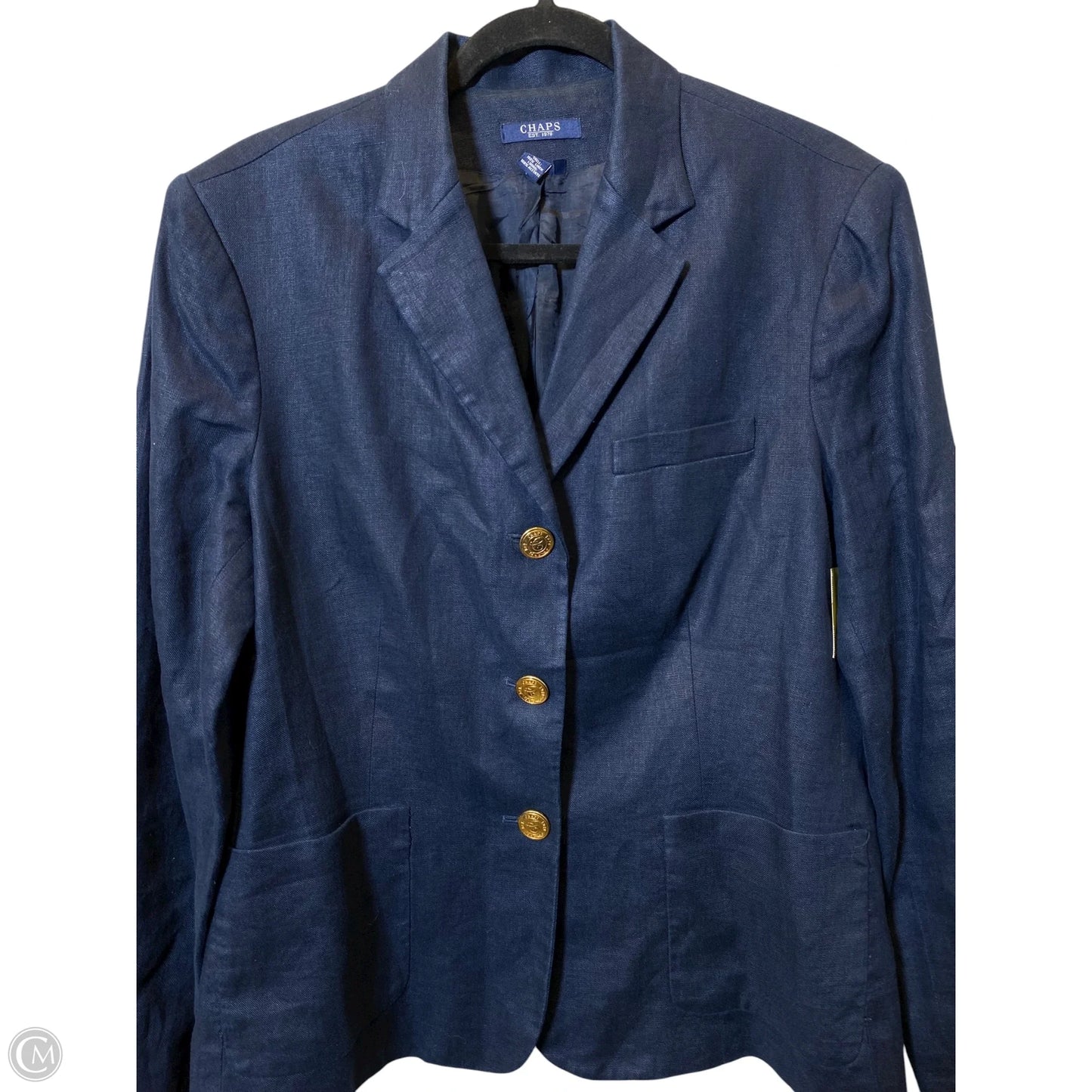 Blazer By Chaps In Navy, Size: 16