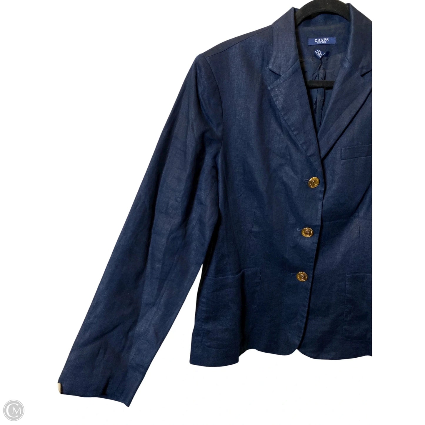 Blazer By Chaps In Navy, Size: 16