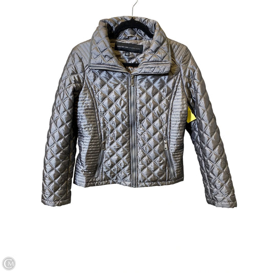 Jacket Faux Fur & Sherpa By Marc New York In Grey, Size: S