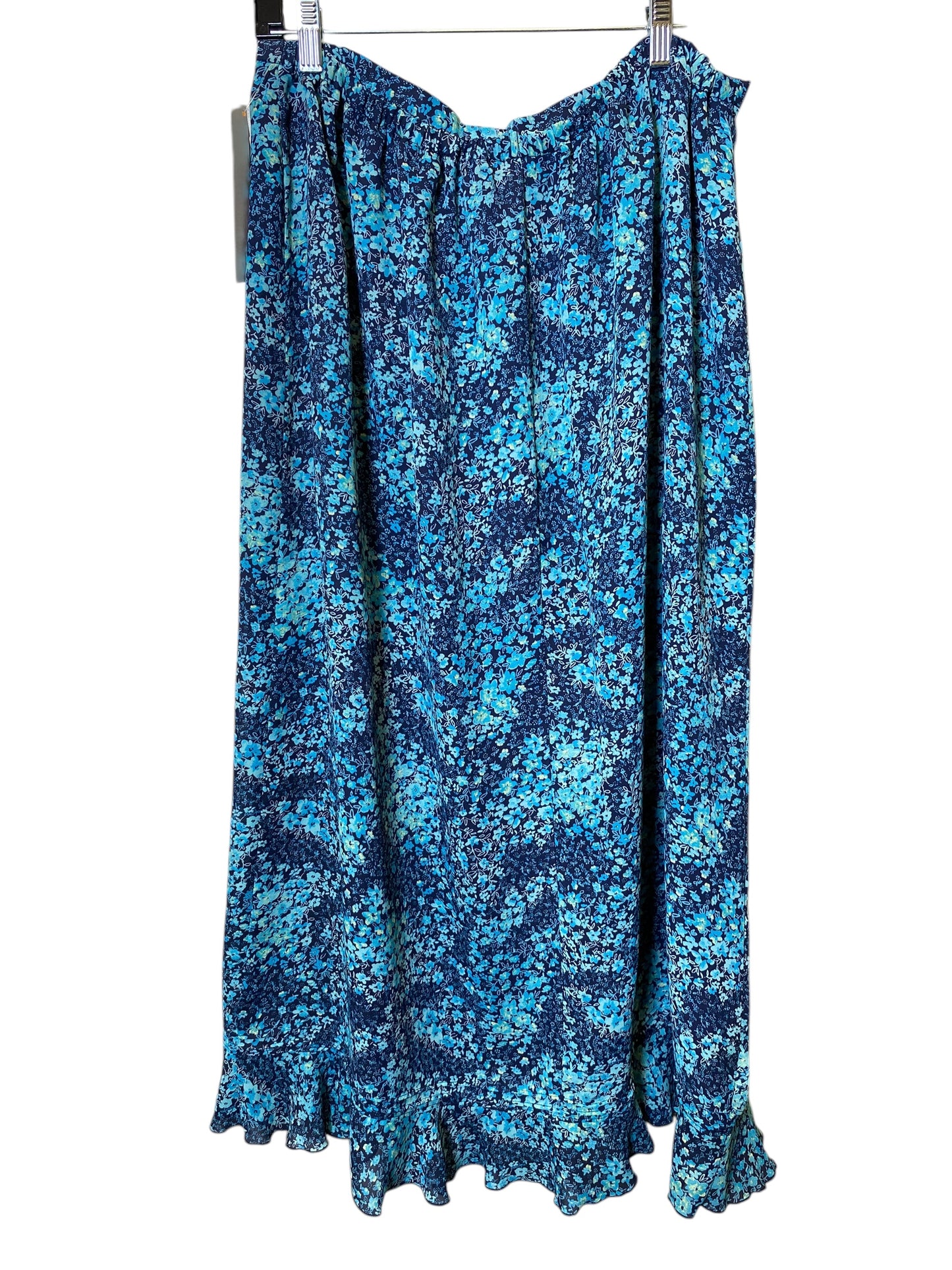 Skirt Maxi By Maggie Mcnaughton In Floral Print, Size: 1x