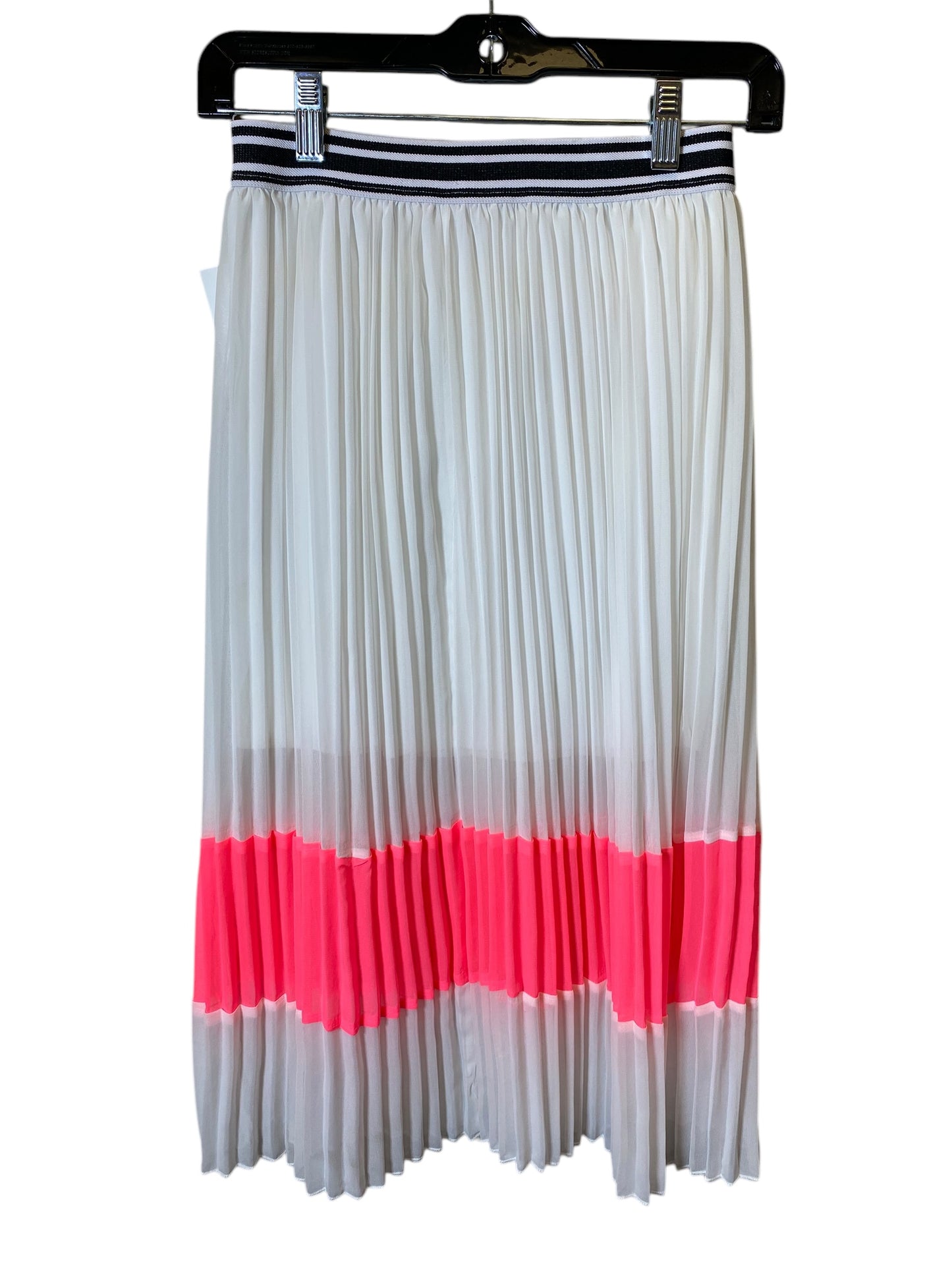 Skirt Midi By Clothes Mentor In White, Size: S