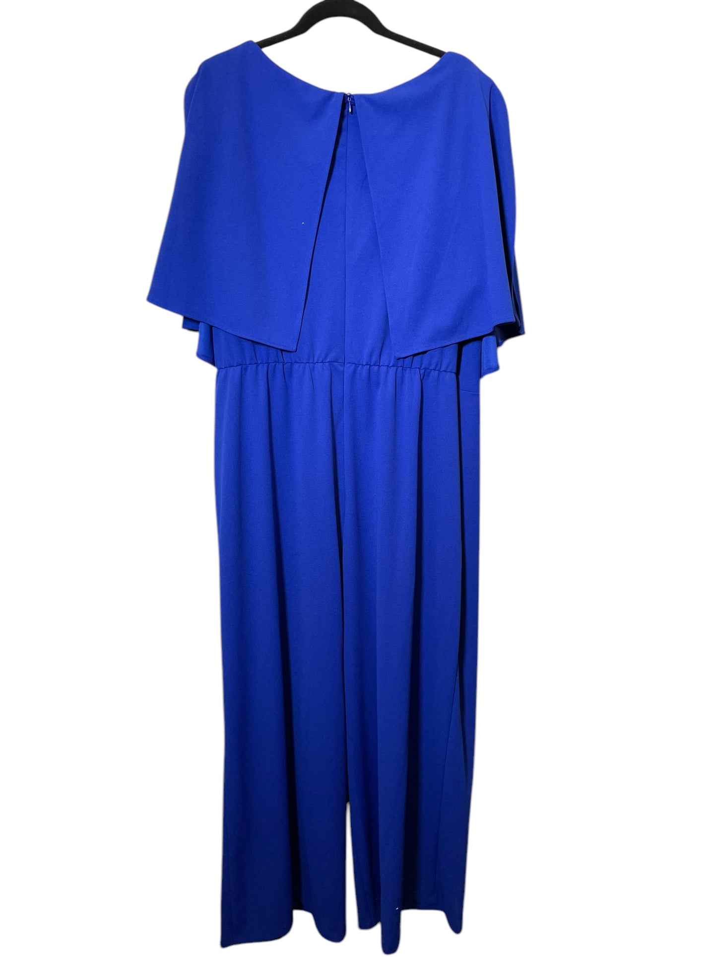 Jumpsuit By Connected Apparel In Blue, Size: 3x