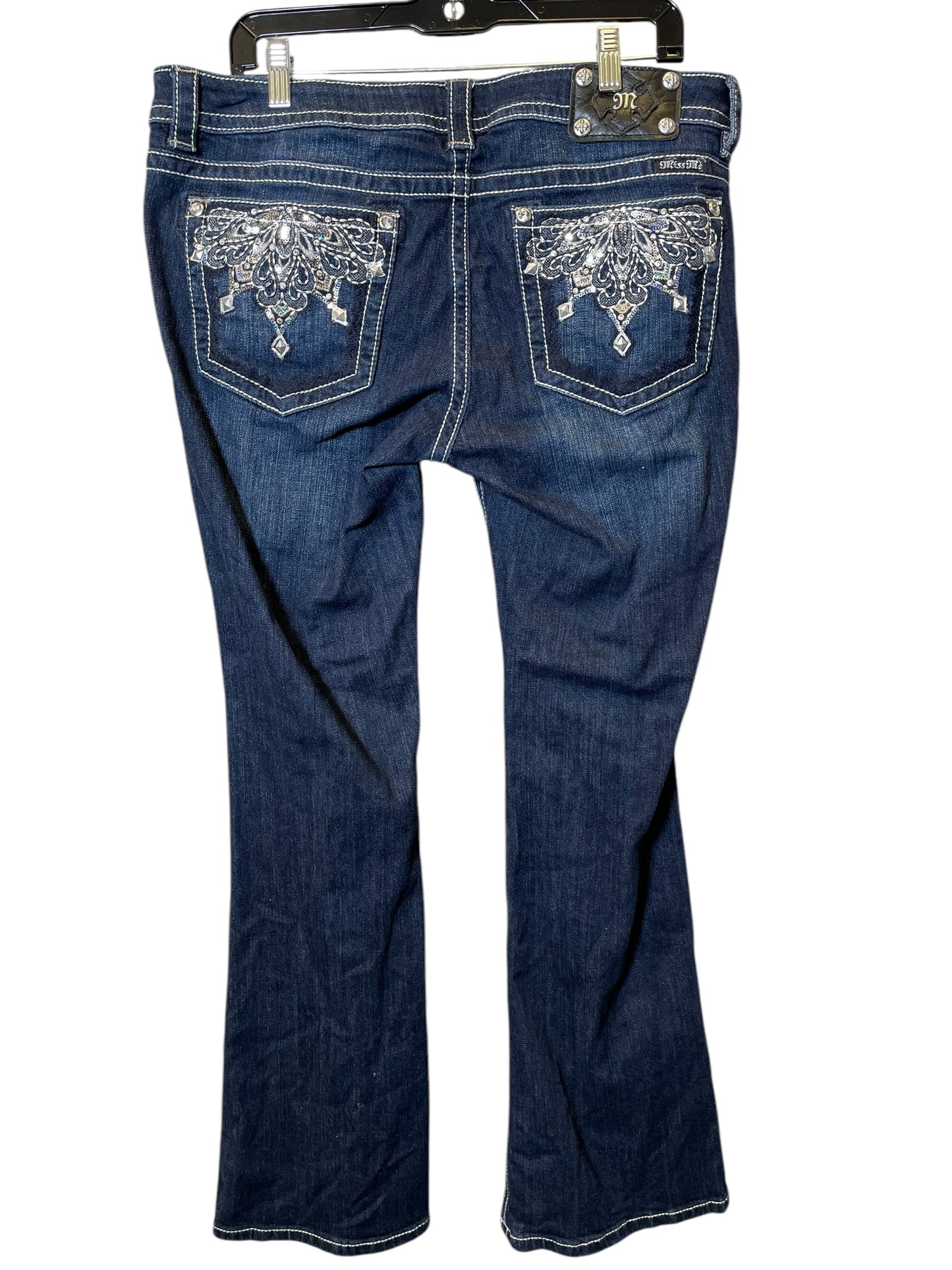 Jeans Boot Cut By Miss Me In Blue, Size: 18