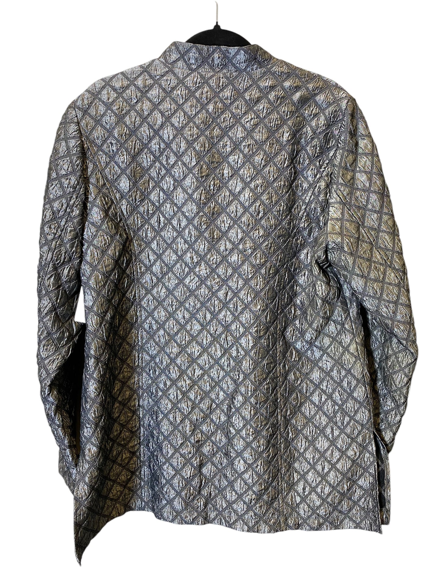 Top Long Sleeve By Coldwater Creek In Grey, Size: L