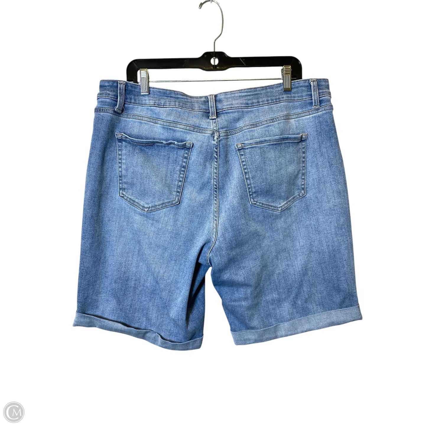 Shorts By Time And Tru In Blue Denim, Size: 18