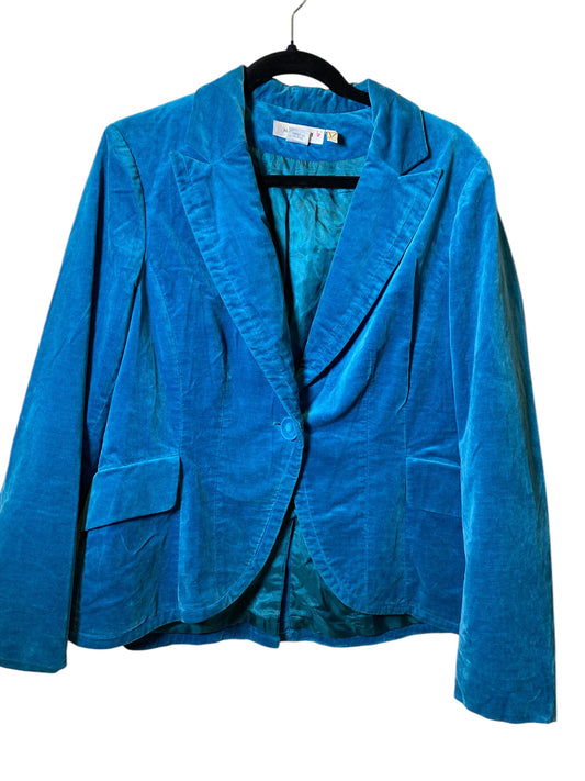 Blazer By Nine West In Aqua, Size: L