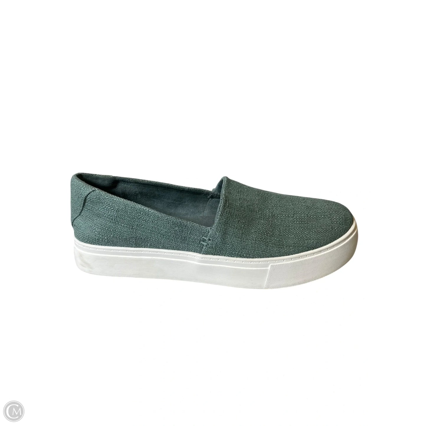 Shoes Flats By Toms In Green, Size: 7.5