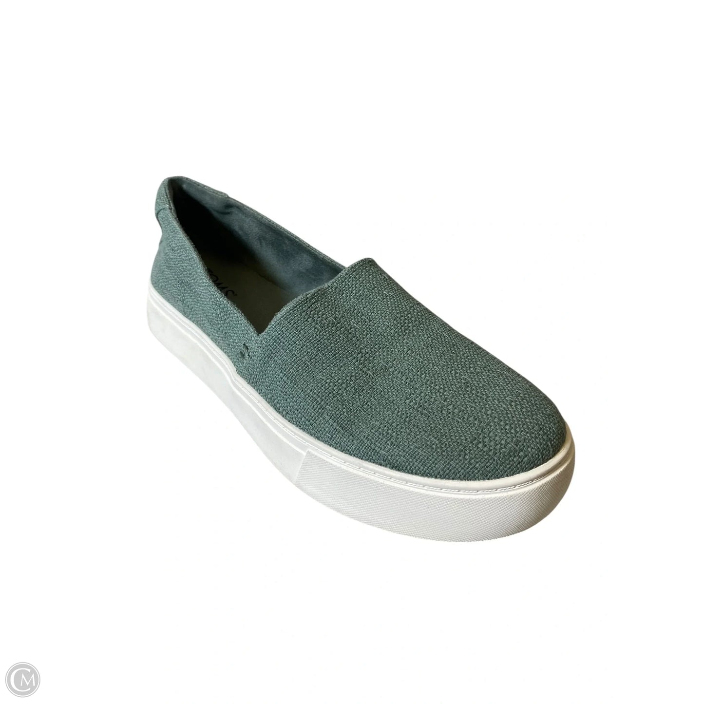 Shoes Flats By Toms In Green, Size: 7.5