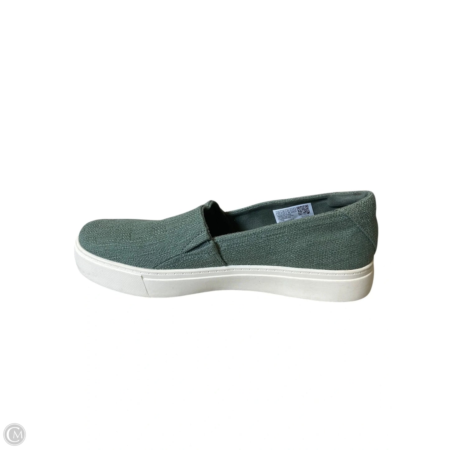 Shoes Flats By Toms In Green, Size: 7.5