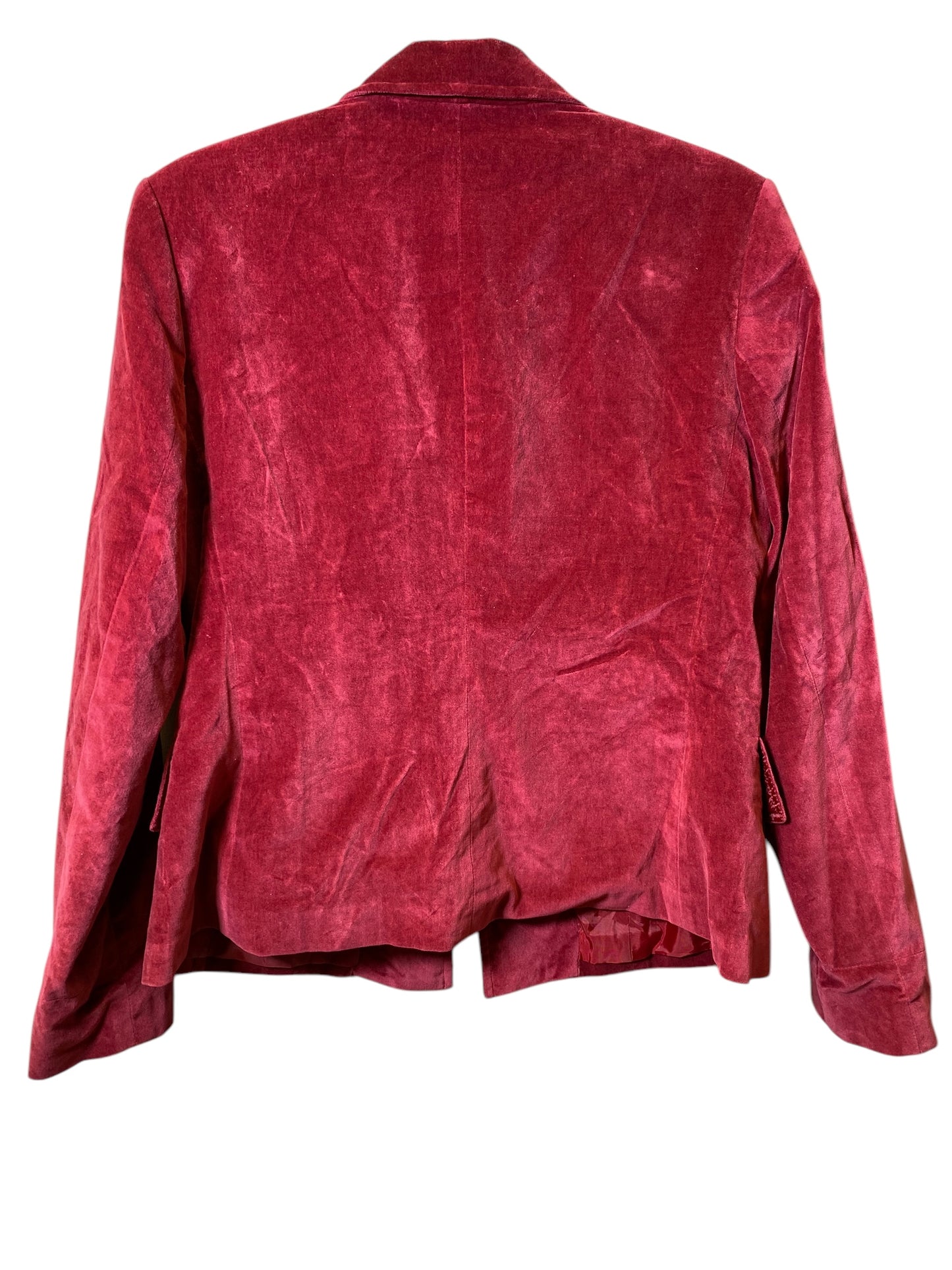 Blazer By J.michelle In Maroon, Size: L