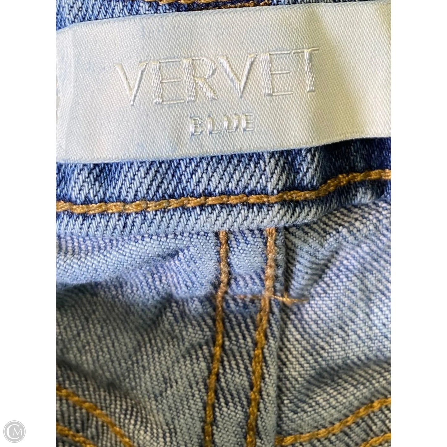 Jeans Wide Leg By Verve In Blue Denim, Size: 12