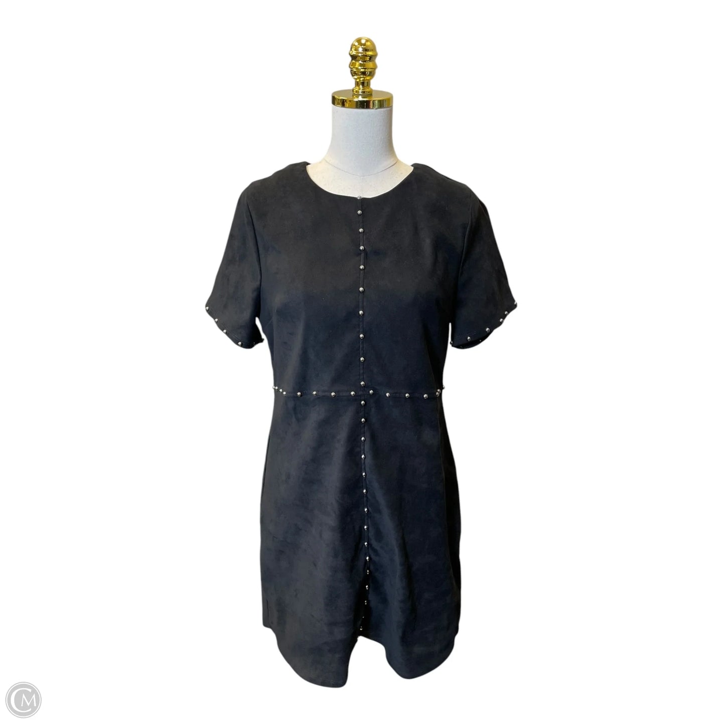 Dress Casual Midi By Clothes Mentor In Black, Size: Xl