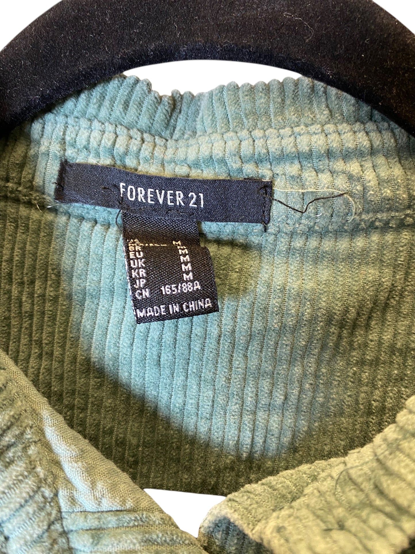 Jacket Other By Forever 21 In Green, Size: M