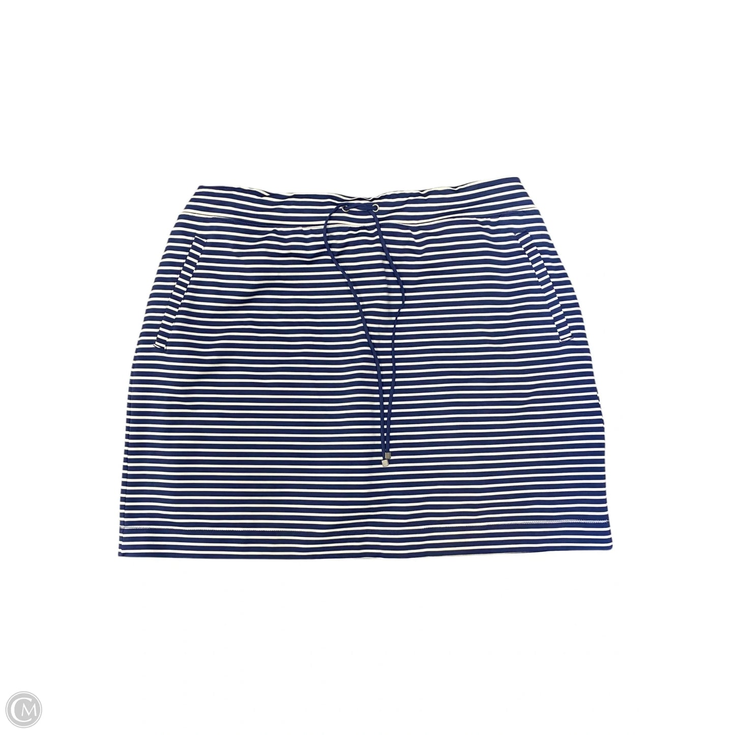Skort By Chicos In Striped Pattern, Size: L