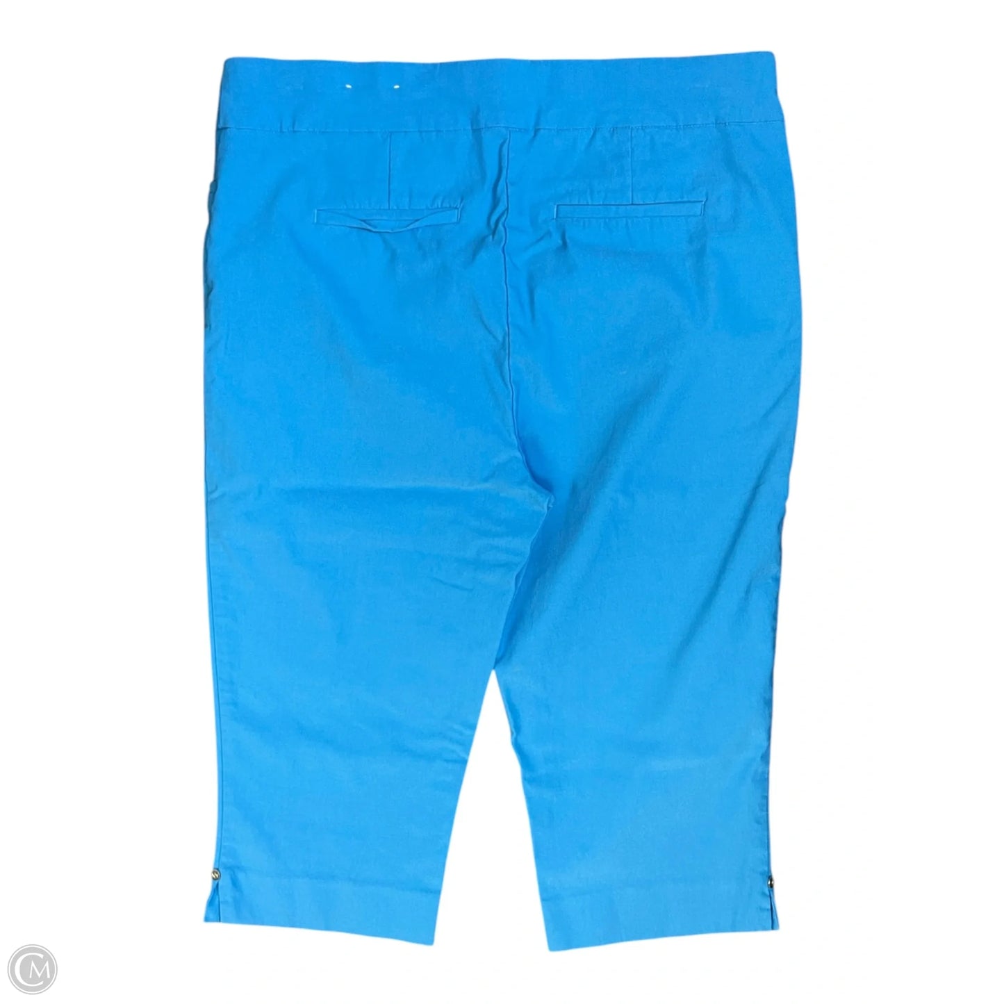 Capris By Chicos In Blue, Size: 10