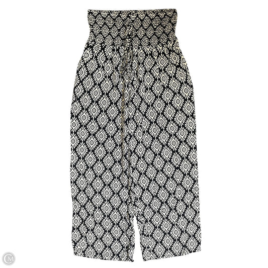 Pants Other By Clothes Mentor In Black & Cream, Size: S