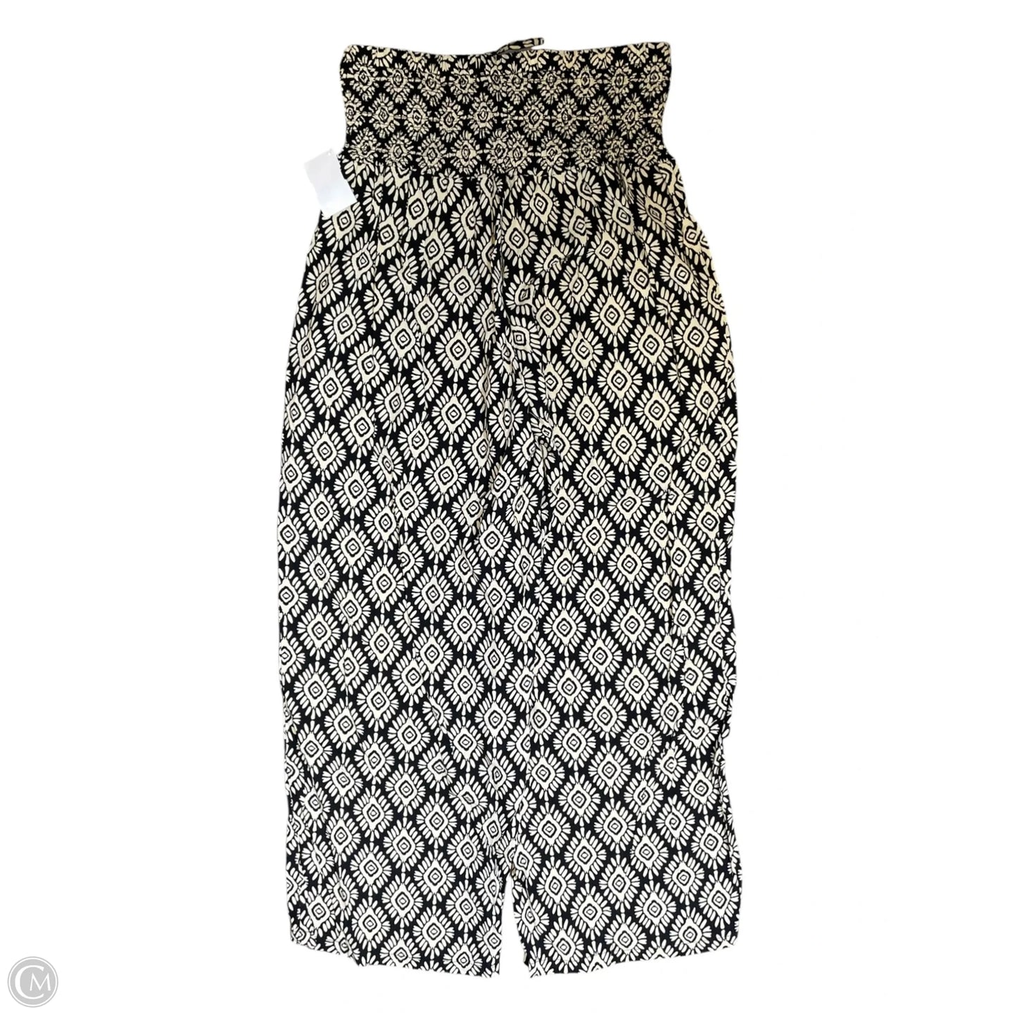 Pants Other By Clothes Mentor In Black & Cream, Size: S